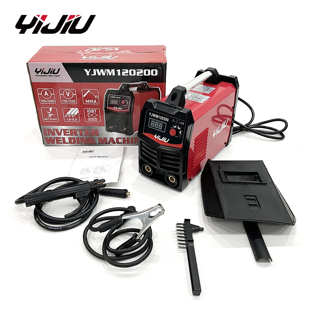 

Двойное напряжение 200A MMA-200D IGBT 110/220 В ручной дуговой сварочный аппарат Mquinas Soldadoras MMA сварочный аппарат портативный