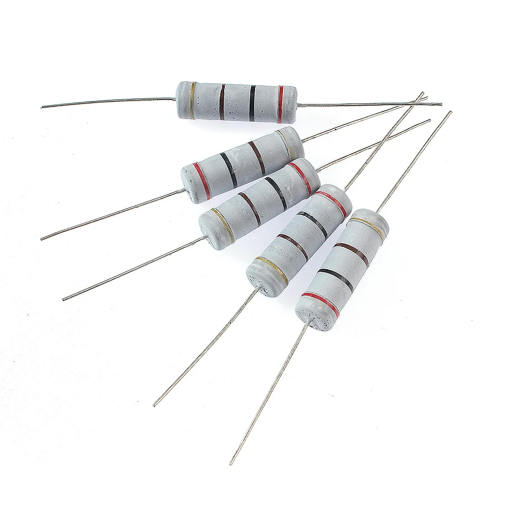 150/300pcs 1W 2W 3W 5W 30 Values Carbon Film Resistor Assorted Pack Kit  5% Resistencias 0.1R~750R Resistance Electronic Diy Kit