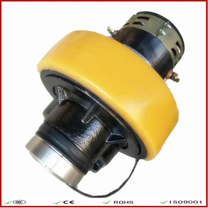 

24V horizontal Steer Driving Wheel with Curtis Controller Steer Motor 1220 EPS and Damping Mechanism