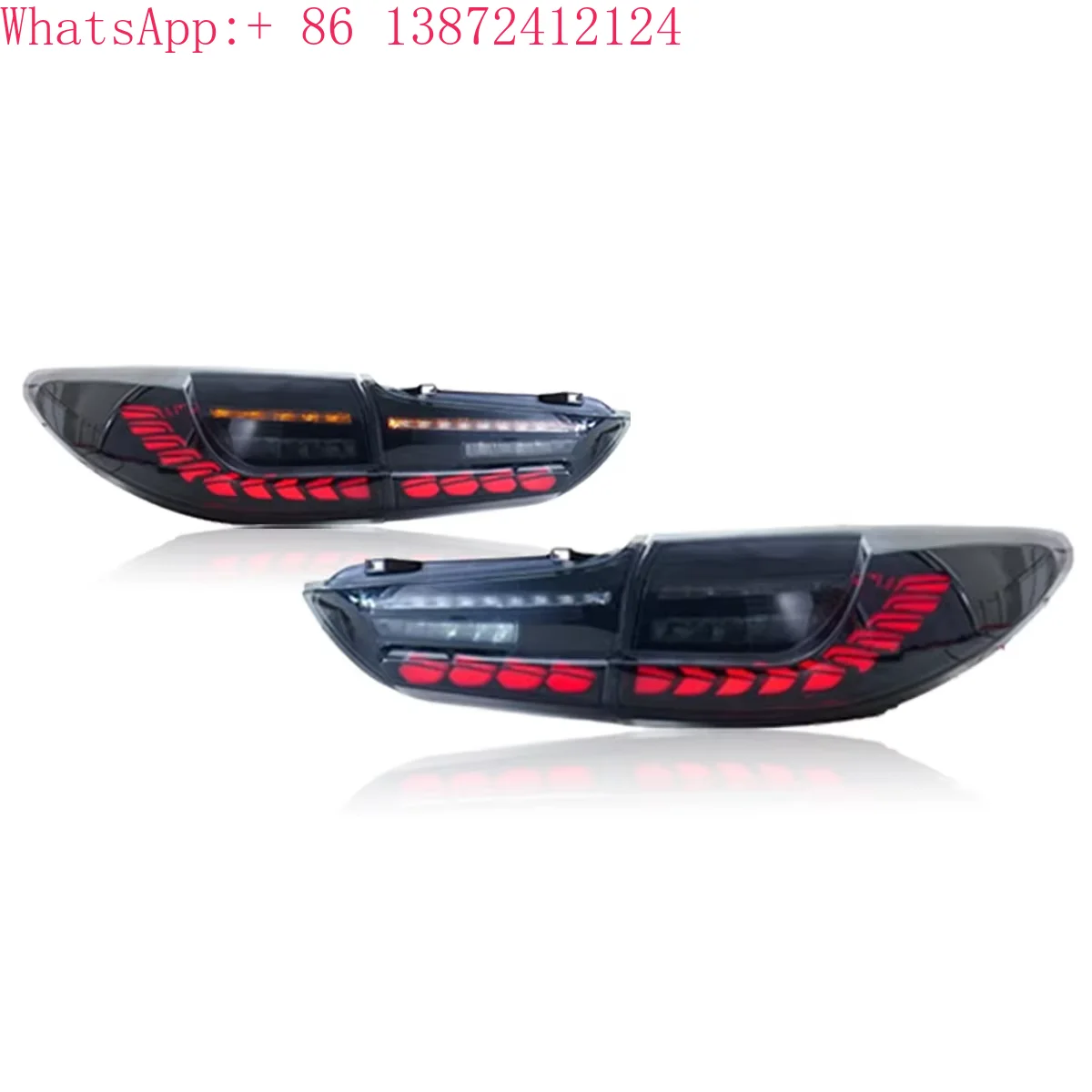 

TYPY Car Lights for Mazda 6 Atenza Tail Light 2014-2019 LED Rear Lamps Taillights DRL Dynamic Daytime Running Lights Auto Parts