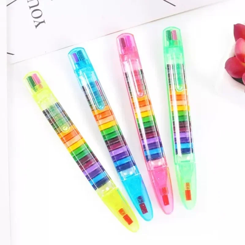 20 Color Crayon Can Replace Writing Pastel Painting Crayons Painted Graffiti Pen for Student School Mark Stationery Oil Pastel