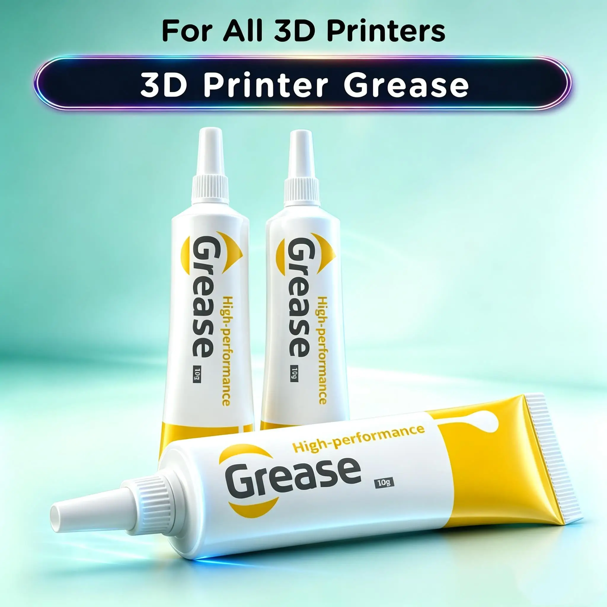 3D Printer Grease Lubricating Oil, Reduce Noise Good for Creality Ender3 Bambu Lab P1 X1 Elegoo Anycubic 3D Printer Accessories