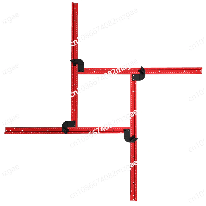 Square hole positioning, mountain woodworking edge trimming machine, slotting gong machine, rectangular hole opening artifact