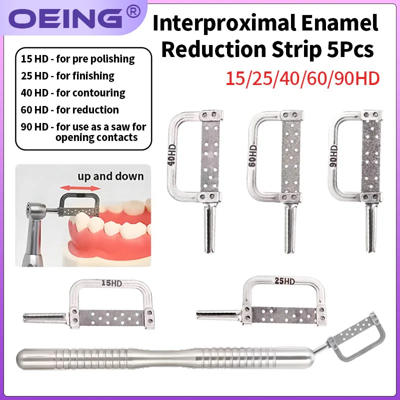 

Dental Handpiece Enamel Removal Kit Tooth Enamel Gap Measurement Gauge Molar Grinding Wheel Polishing Oral Care Consumables