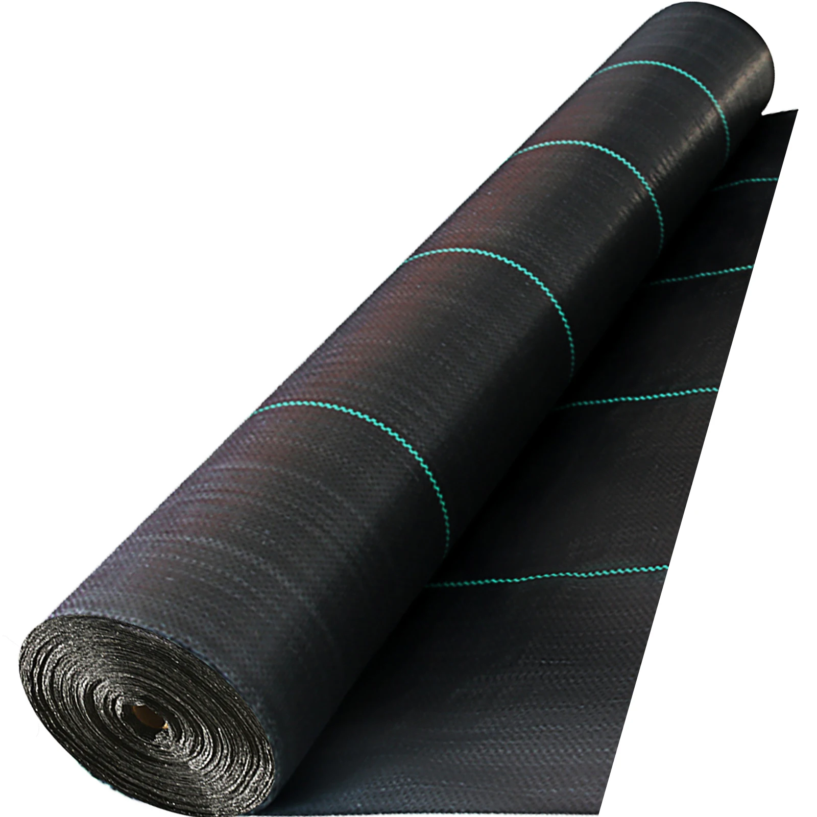 VEVOR Commercial Grade Ground Road Large Driveway Permeable  Fabric Stabilization Roll Mat Underlayment Black Outdoor Waterproof