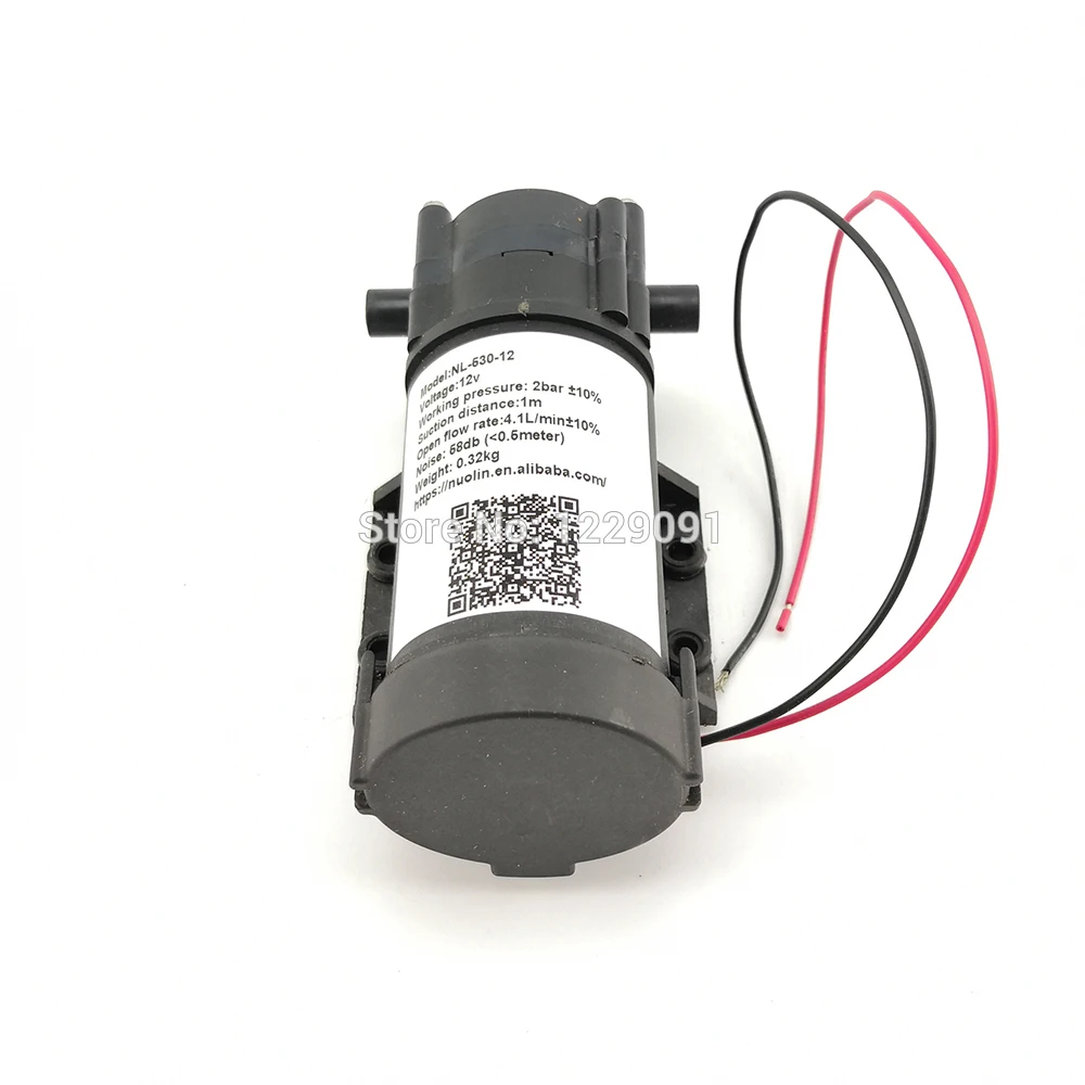 تيار مستمر 12 فولت 24 فولت مضخة مياه كهربائية صغيرة تعمل بالضغط المنخفض