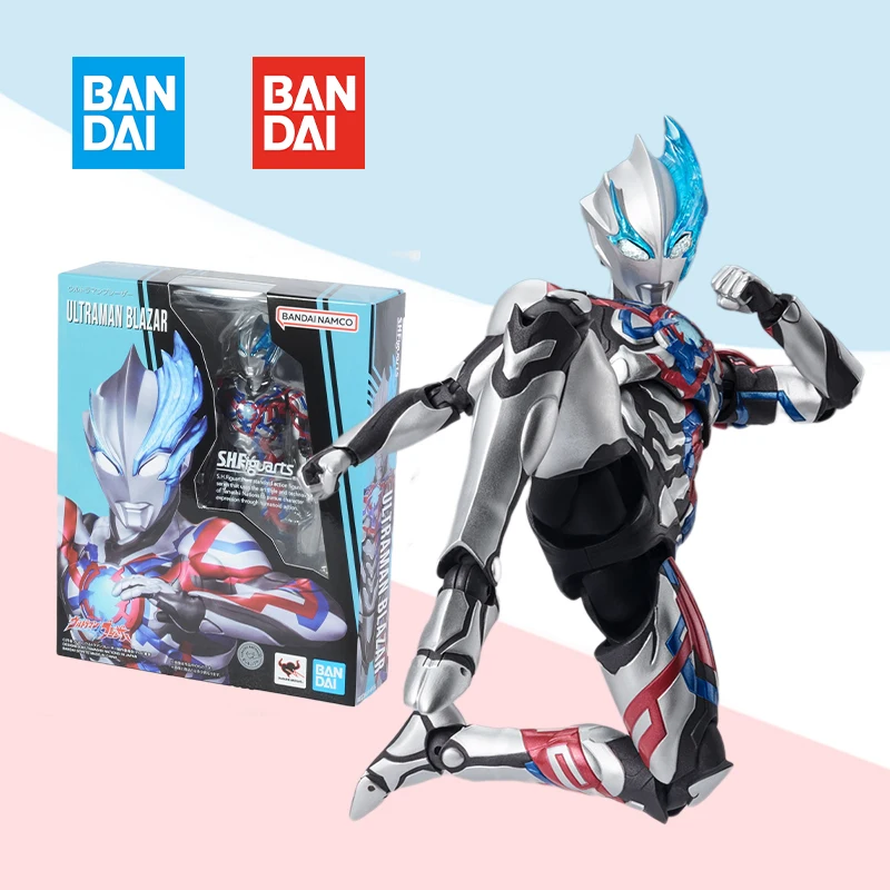 

Bandai Original BOX S.H.Figuarts SHF ULTRAMAN BLAZAR full Action Anime PVC Figure model kit finished toy gift for kids