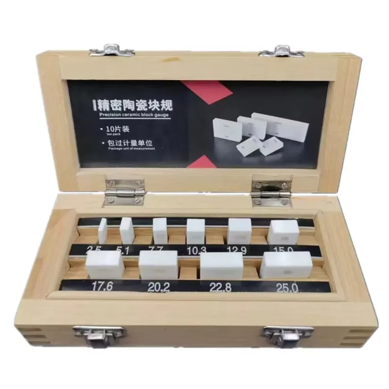 2025 hot sale Ceramic Gauge Block Set izable OEM Caliper Micrometer Block Gauge Set