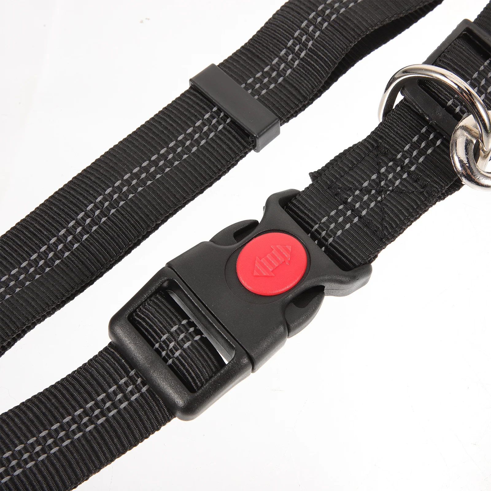 

Hands Free Pet Running Dog Leash Waist Belt Reflective Stitching Designed for Small Medium Dogs Outdoor Walking Hiking Jogging