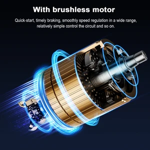 مطحنة الخشب اللاسلكية المدارية ، تلميع السيارات الكهربائية ، صنفرة ، محرك بدون فرش ، 125 مم ، 90 واط أعلى 10 مبيعات روتو مداري ساندر - رقم 1