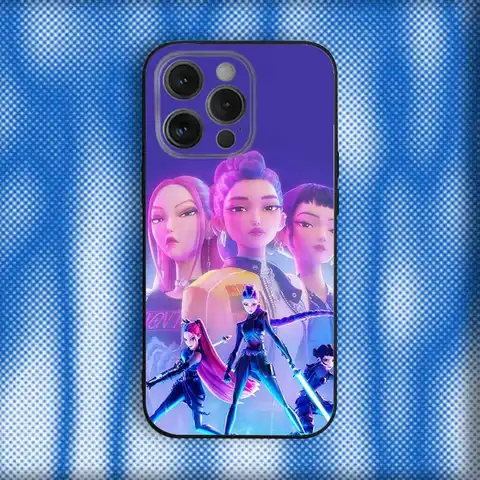 D-Demons Kpop H-Hunters Phone Case For iPhone 16,se4,15,14,13,12,11,Pro,X,XS,Max,XR,Plus,Mini Soft Black Cover