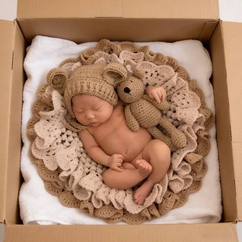 

Плед-реквизит для фотосессии новорожденных: на месяц, 100 дней, тематический, для фотостудии, вспомогательный, для фотосъемки младенцев