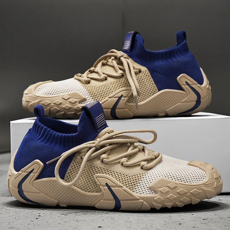 

Flying woven sports shoes casual shoes versatile breathable commuting socks shoes men's shoes four seasons