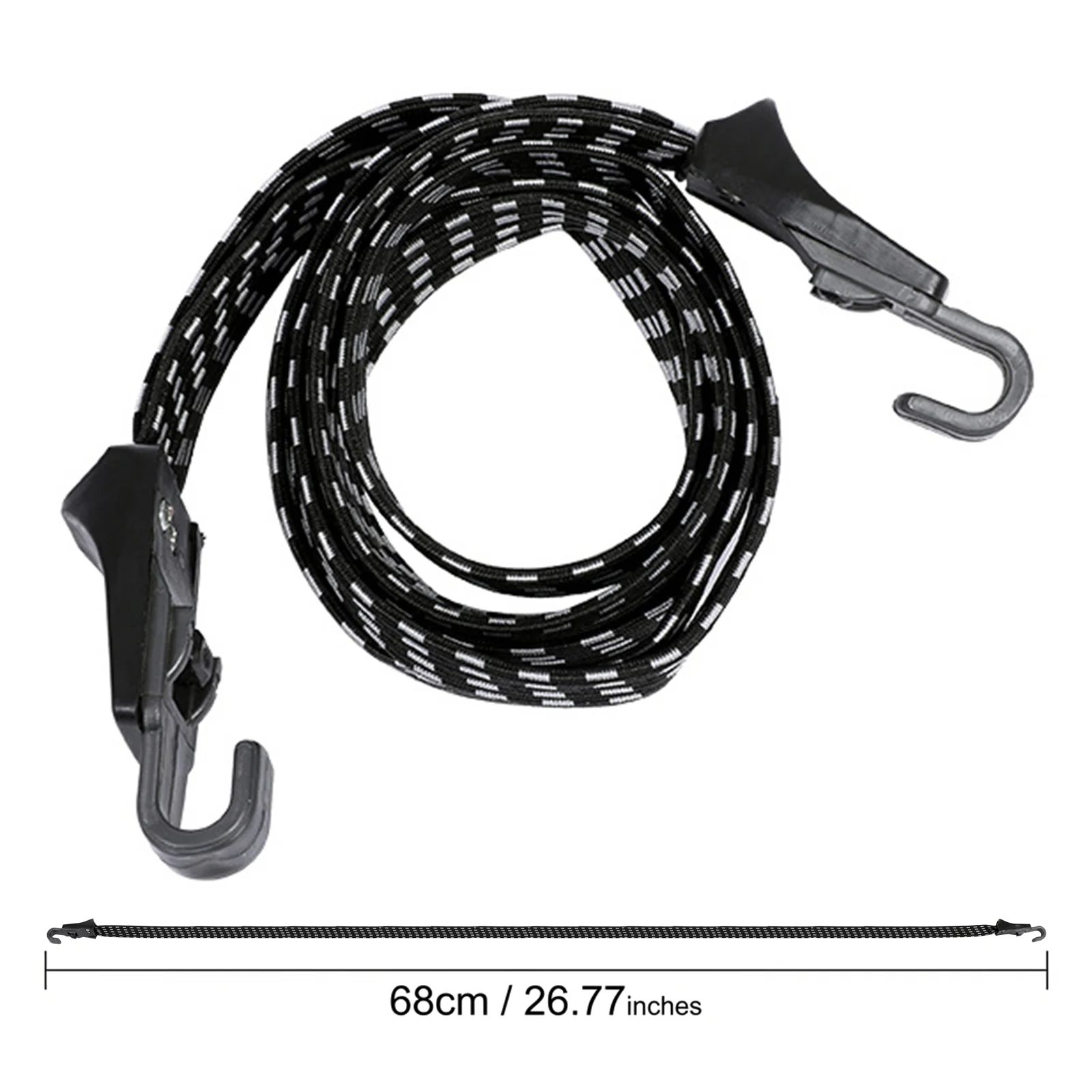 Correa elástica antideslizante para cañas de pescar en bici de montaña - imagen 3