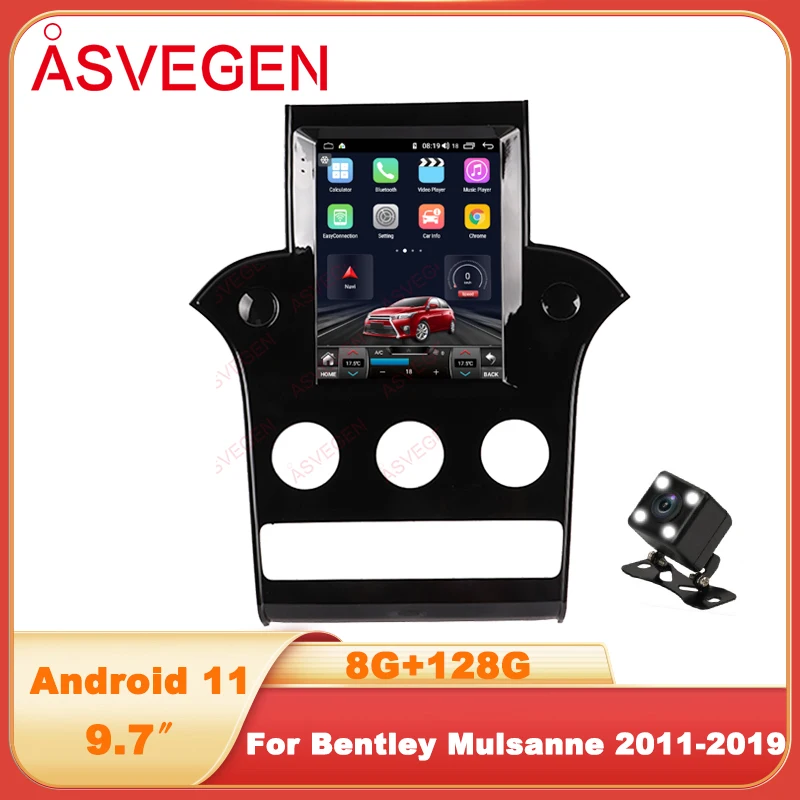 

9.7" Android 11 Car Radios For Bentley Mulsanne 2011-2019 Multimedia Player Auto Audio Stereo Video GPS Navigation CarPlay