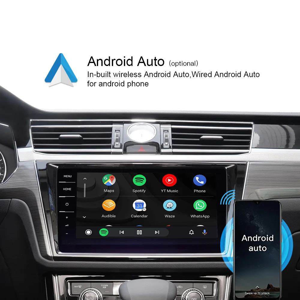 Hualingan Android CarPlay multimedia box for Golf 7 MIB3 Autoradio Apple CarPlay Android Auto head unit stereo upgrade wifi 4G