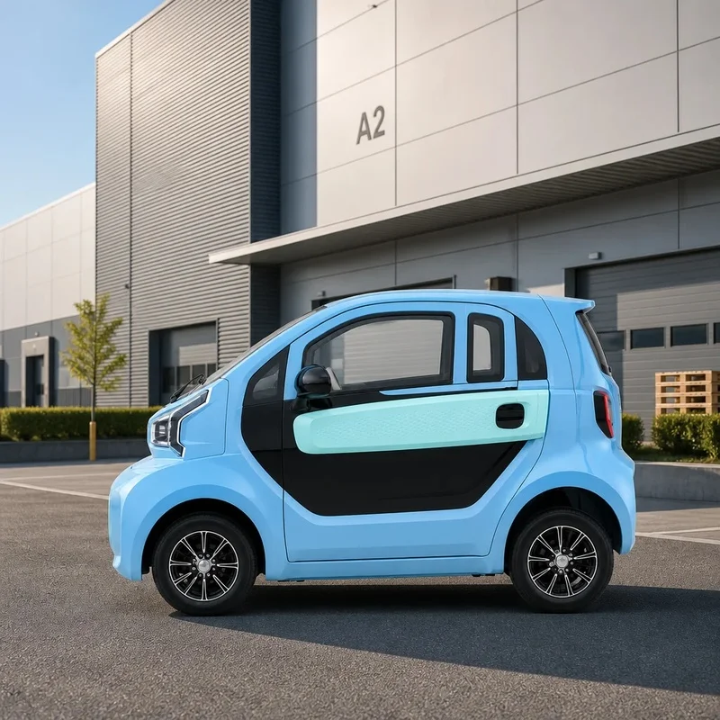 China Low Speed Car EV  City Driving Vehicle  Family Short Distance Travel