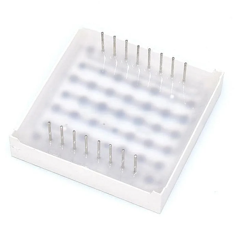 5 шт. 3 мм 88 светодиодный матричный модуль 1088AS общий катод BS общий анод высокая яркость красный свет 16 контактов 32X32 мм