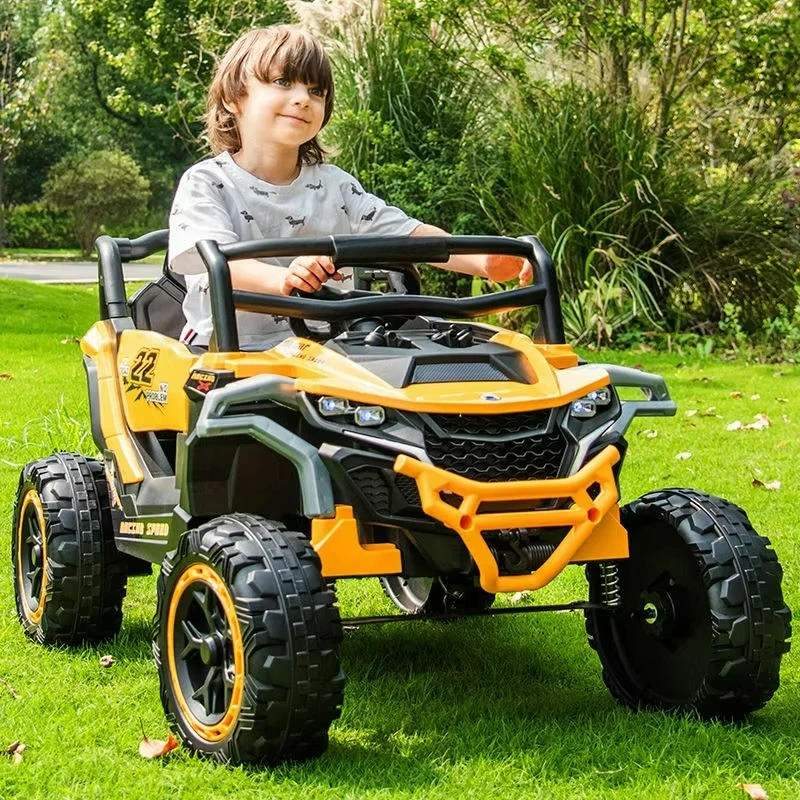 12V Large Battery Powered Children's Electric UTV 4WD Vehicle Toy Car Parent Remote Control