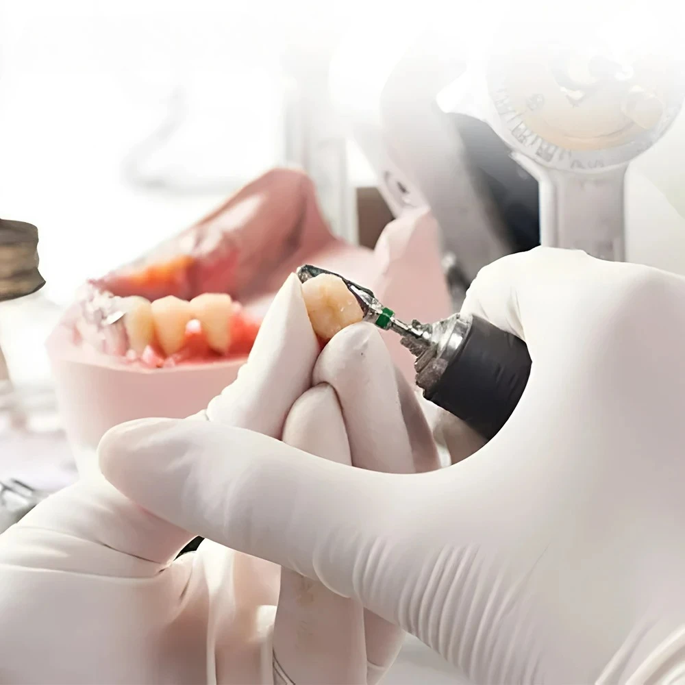 FASTRONG Dental Brushless Micromotor 204BL Dental E-Type Polishign Machine with 102LN 40000rpm Handpiece Dentistry Lab Ginder