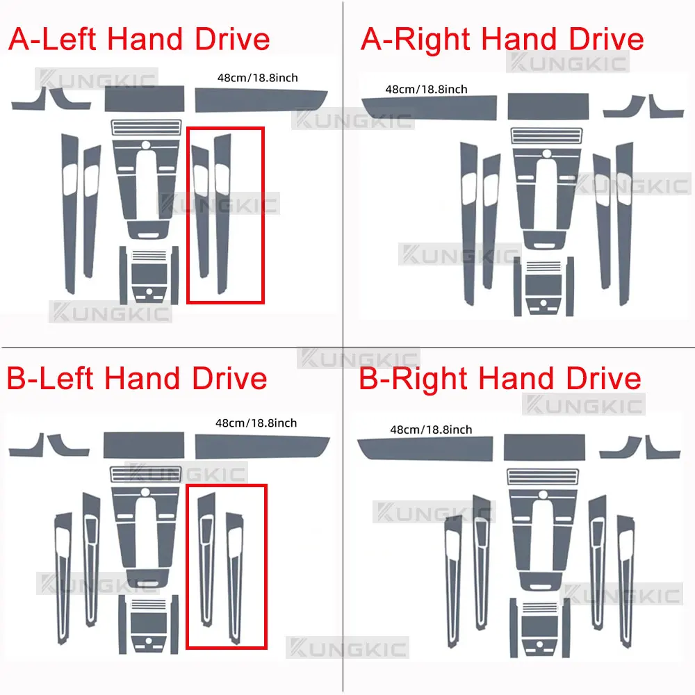 

For Porsche Panamera 2017 2018-2020 Car Interior Film Navigation Screen Gearbox TPU Protective Sticker Anti-scratch Accessories