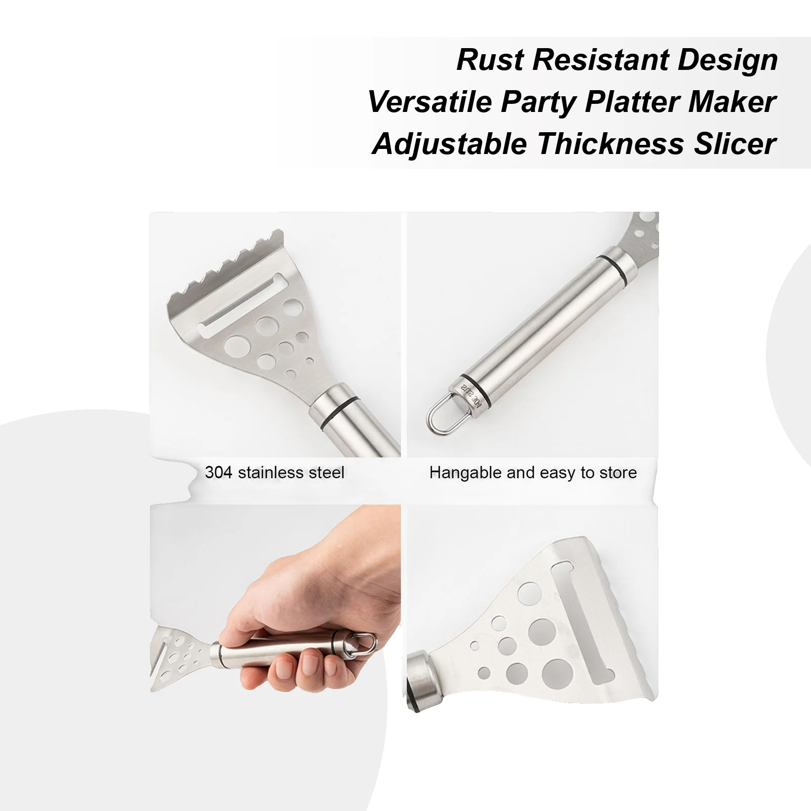 Manual Cheese Slicer Manual Kitchen Tools Metal Cheese Slicer Handheld For Gruyere Raclette Mozzarella Butter Food Home