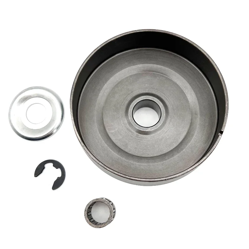 Imagem -04 - Aço Endurecido Embreagem Tambor Roda Dentada Kit para Motosserra Ms170 Ms180 017 018