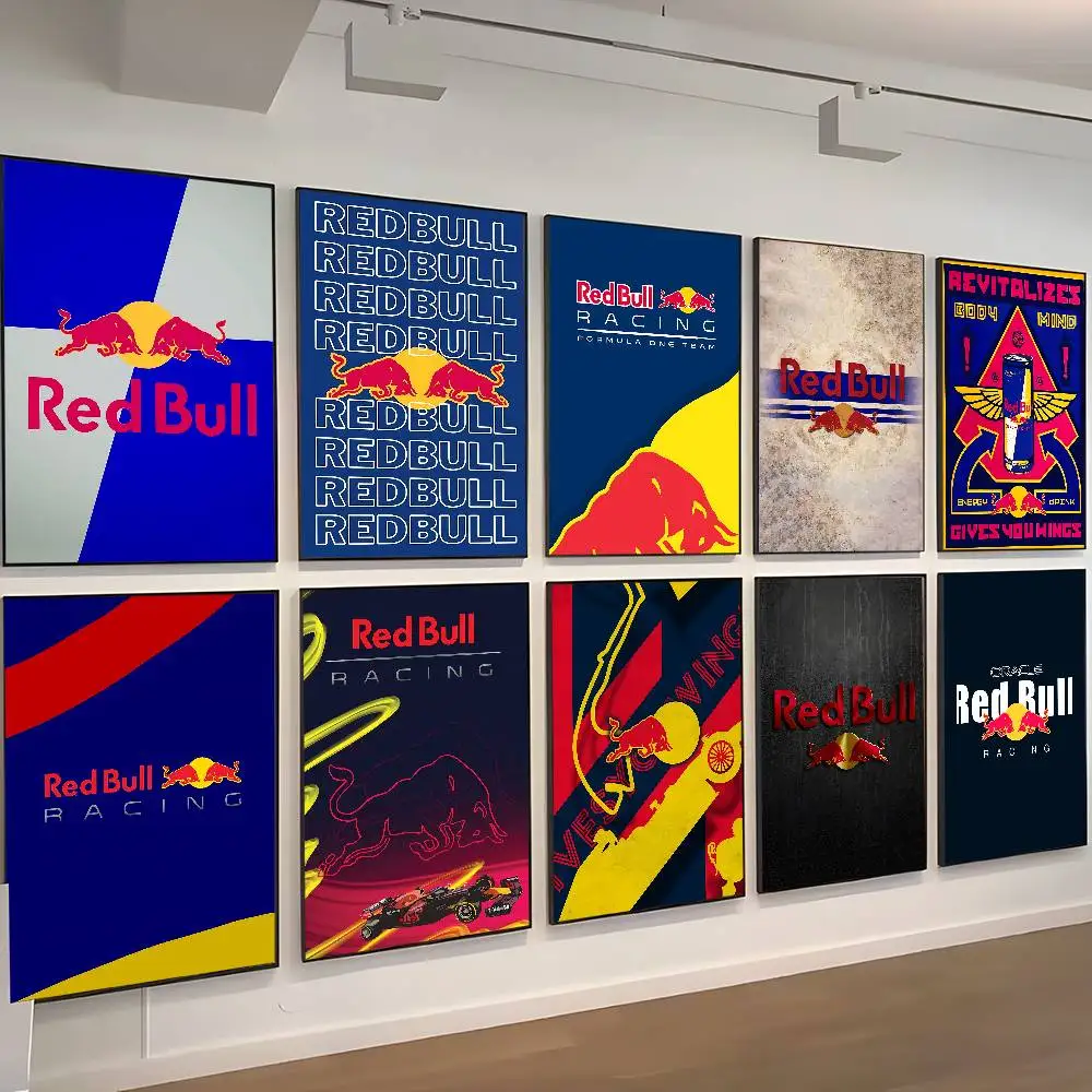 Pósteres adhesivos de la película Red Cool B-BullS, decoración Vintage para habitación, Bar, cafetería, decoración nórdica para el hogar