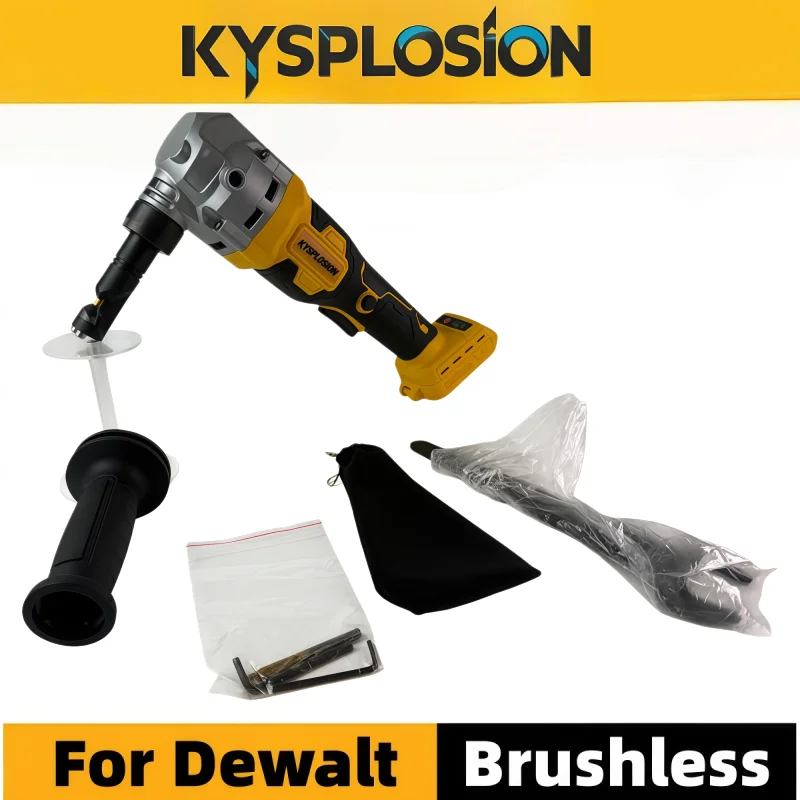 1.6mm Cutting Capacity Brushless Cordless Metal Shear for Aluminum Steel Iron Sheet Metal Compatible with Dewalt 20V Battery