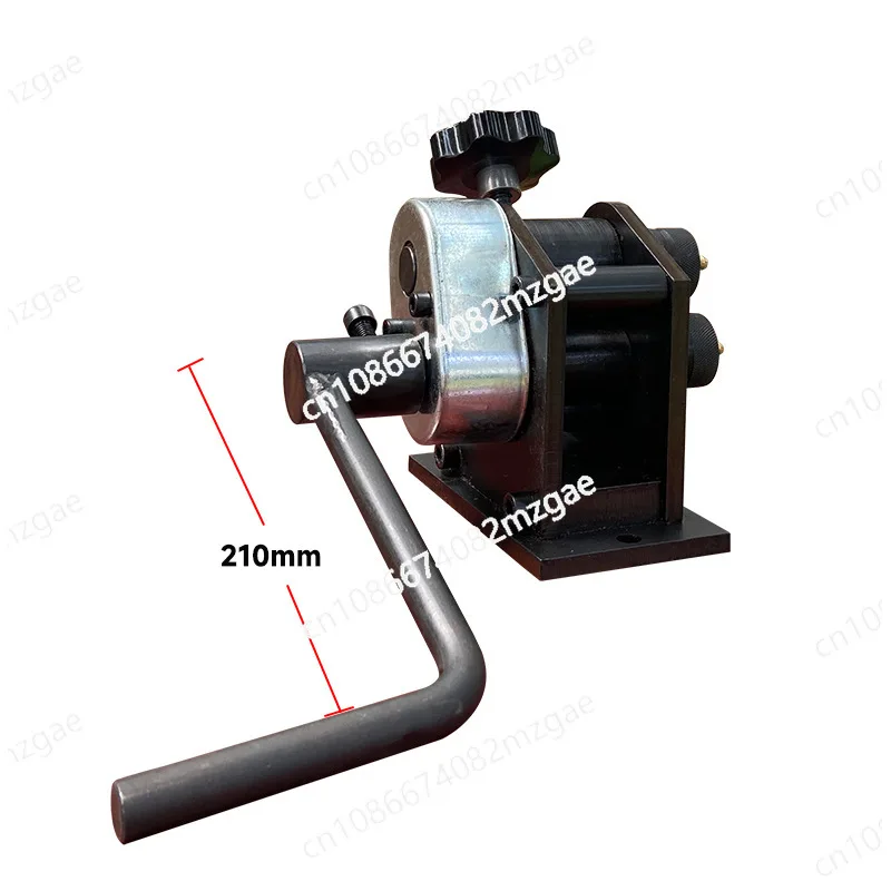 Miniature Manual Rounding Machine PR-3 Rolling Machine, Small Hand Three-roller Pipe Bender, Small Size and Simple Operation