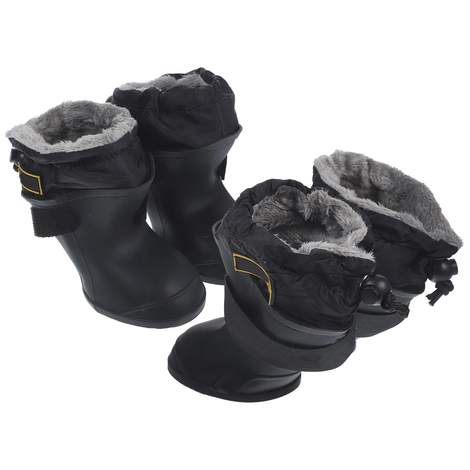 

4 Pcs Waterproof Pet Rain Boots for Cat Outdoor Shoes Non-slip Dog Footwear The