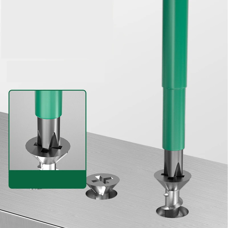 Insulated Screwdriver 1000V Magnetic Phillips Slotted Screw Driver Non-slip Handle Electrician Hand Tool for Electrical Repair