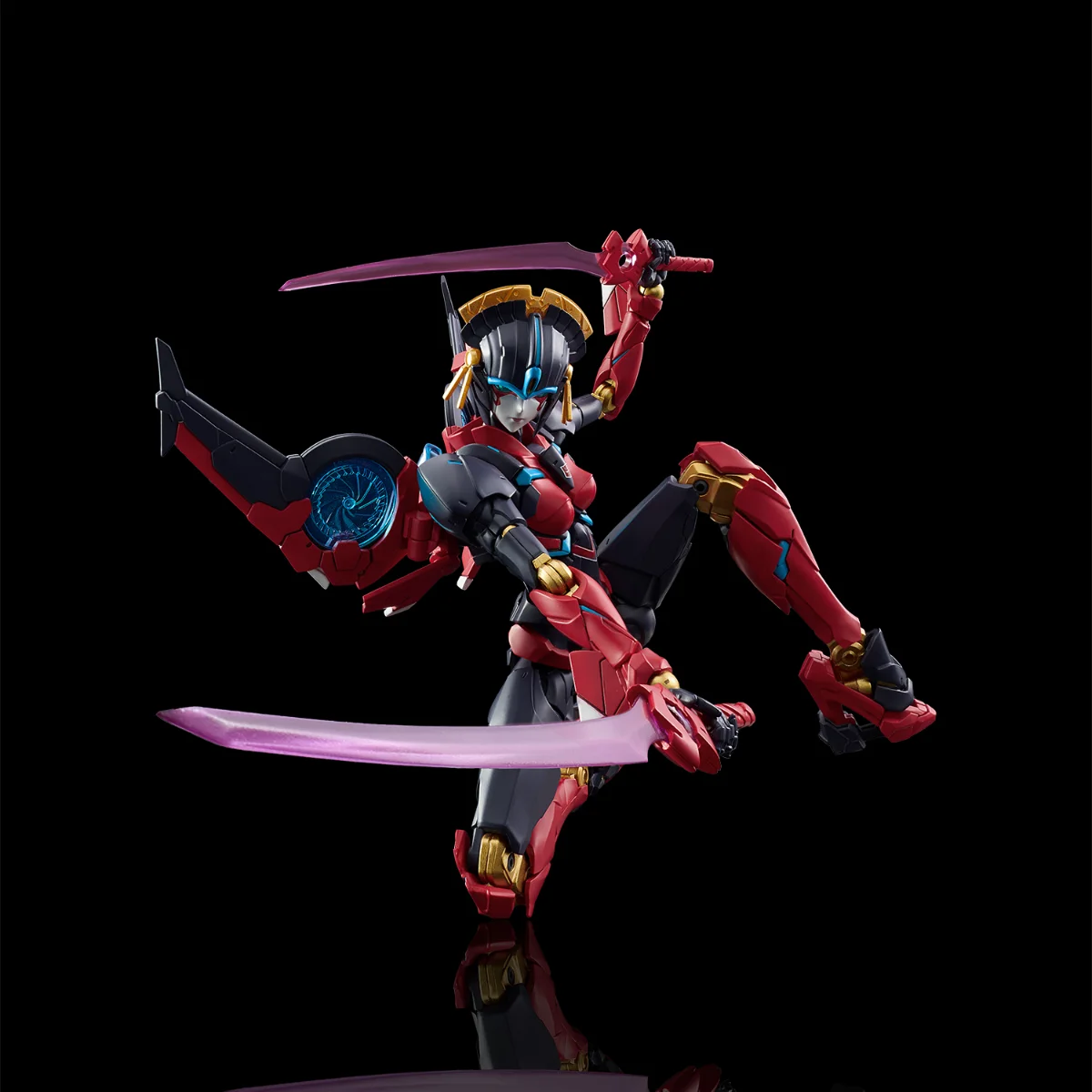 Officially Licensed Flametoys Furai Action Windblade Figure Anime Transformers Crossroad Character Model