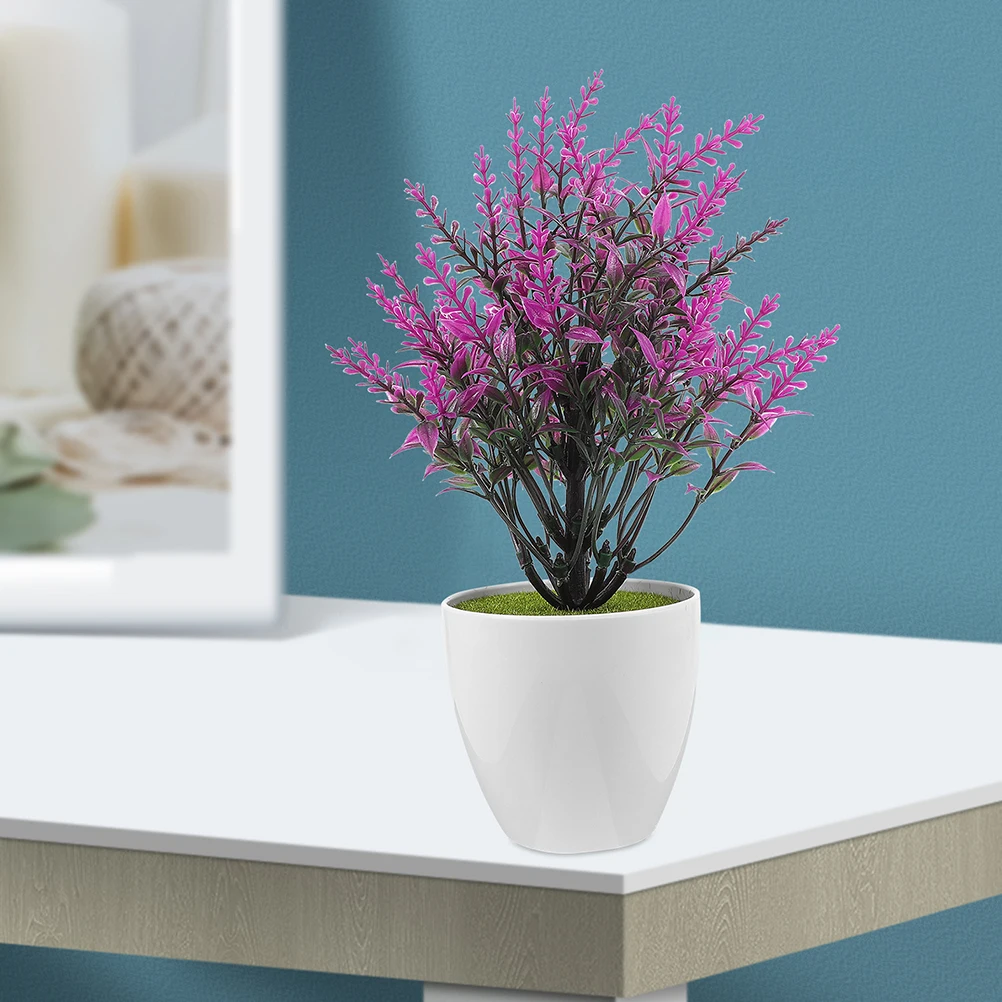 

1pcs Potted Plant Artificial Plants Decor Desktop Faux Plant Ornament For Home Office Kitchen Window Simulation Green Fake