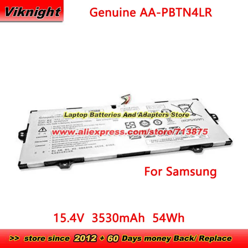 Imagem -01 - Bateria Genuína para Samsung Notebook Pro 15.4v 3530mah 54wh Ba4300386a Np940x5m-x02us Np940x3m-k01us Nt930sbe-k38a Notebook Pro Aa-pbtn4lr bateria genuina para samsung notebook pro 154v 3530mah 54wh ba4300386a np940x5m x02us np940x3m k01us nt930sbe k38a notebook pro aa pbtn4lr 01