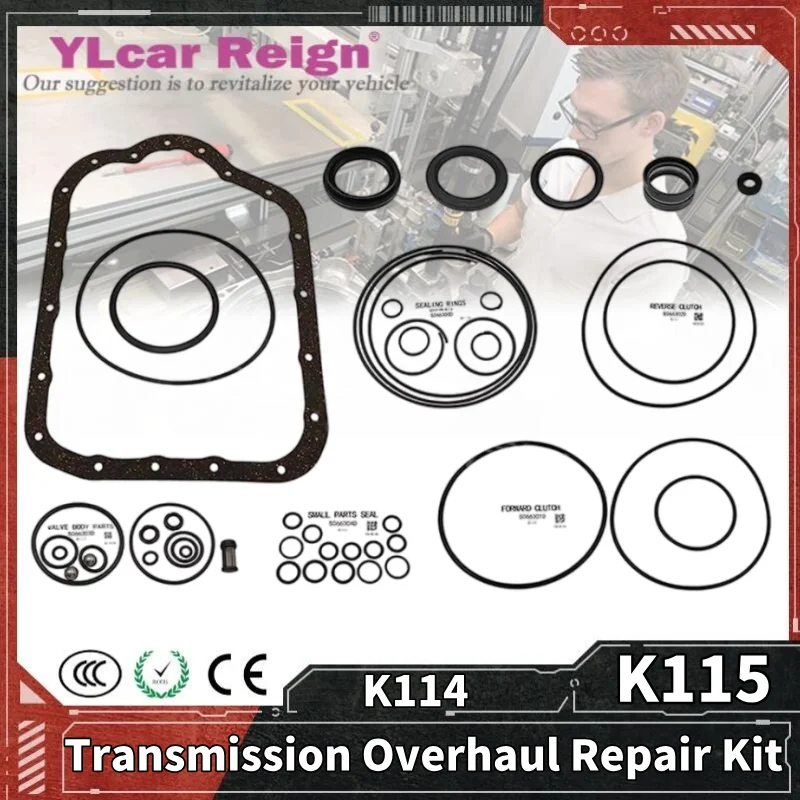 

K114 K115 CVT Automatic Transmission Overhaul Repair Kit Seals For TOYOTA RAV4 2.0L Lexus NX200 2.0L Car Accessories Auto Parts