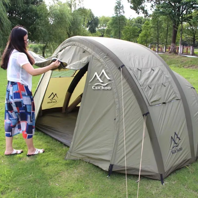 

Sturdy Blowup Tent Mobile Tente Gonflable 2 Man Inflatable Carp Fishing Bivvy Tent for Outdoor Windproof