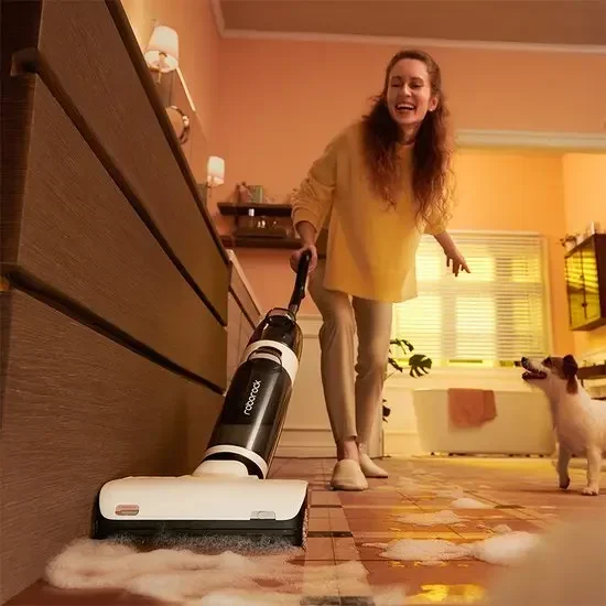

Cordless Vacuum Cleaner Wet and Dry Cleaning with Long Battery Life