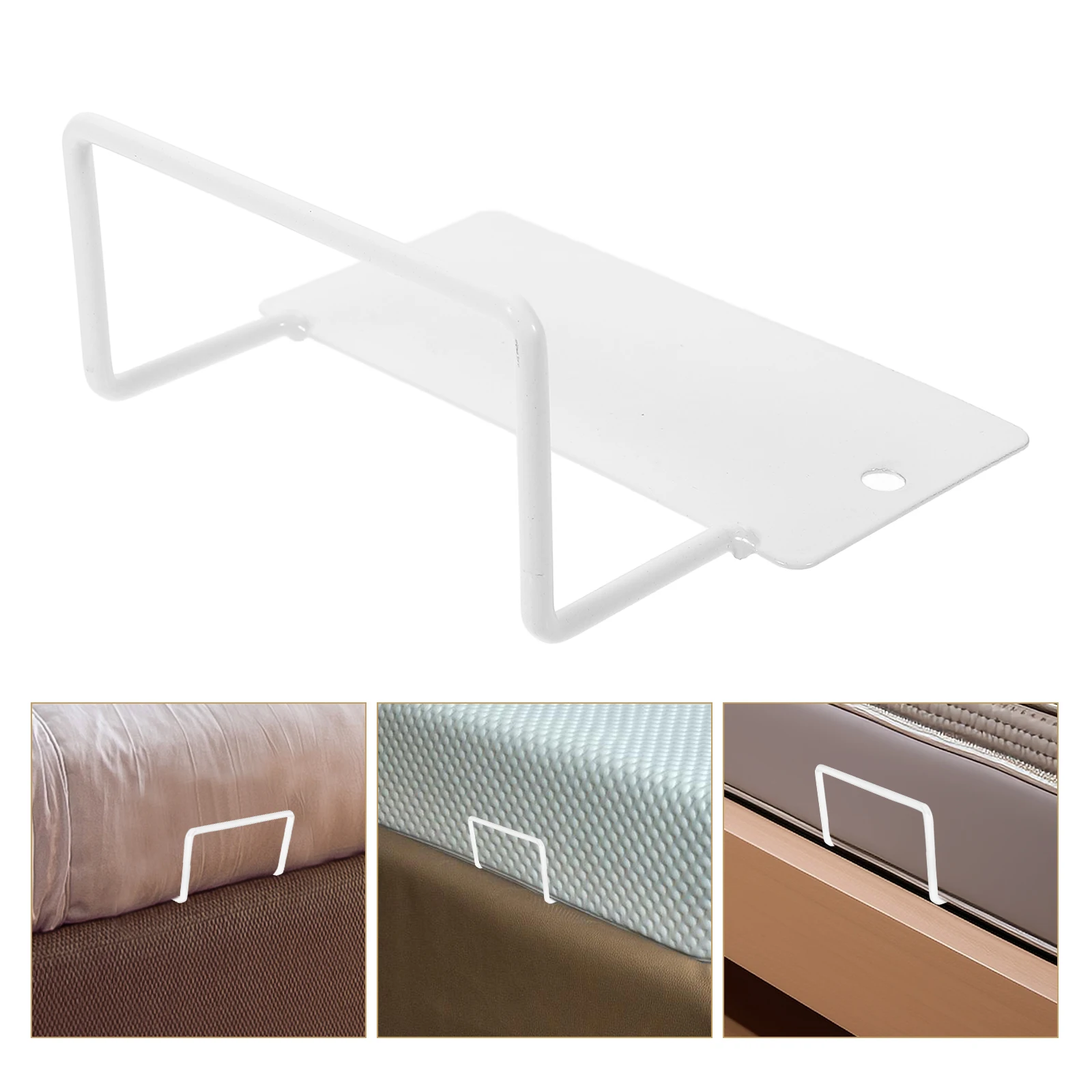 

1Set Anti Slip Mattress Gripper Bed Frame Nonslip Holders Adjustable Retainer Bar Mattress Fasteners for Hotels Guesthouses