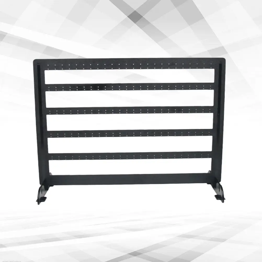 

Подставка для сережек, 240 отверстий, черная, 1 шт., премиум-класса, простой и элегантный органайзер для хранения браслетов и ожерелий