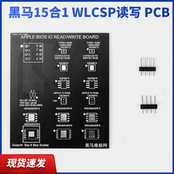 15 in 1 apple BIOS IC read/write board for WLCSP/WSON/SOP8/USON 4x3/Apple T2 rom/XSON 4x4 adapter Serial number modification