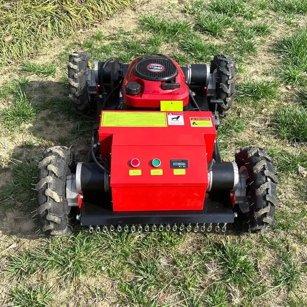 Wheel type Remote Control Electric & Gasoline Reel Lawn Mower Robot Grass Weeding Machine