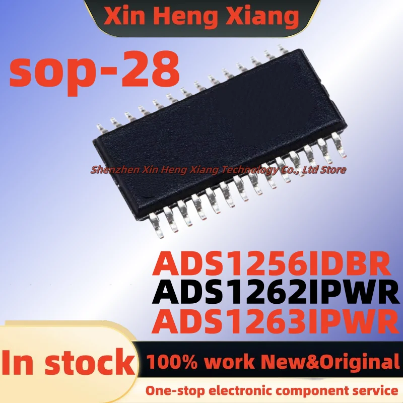 (5-10pcs) ADS1262IPWR ADS1262 1262 ADS1263IPWR ADS1263 1263 ADS1256IDB ADS1256IDBR ADS1256 SOP-28