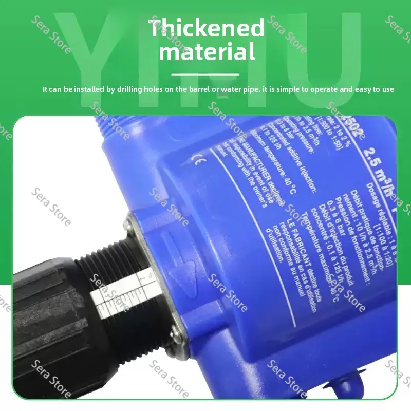 And Farm Proportional Dosatron Pump Automatic Proportioner Automatic Waterline Matching 0.2-2% Dosatron Greenhouse