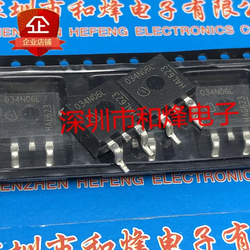 5PCS-10PCS 034N06L IPB034N06L3G TO-263 60V 90A NEW AND ORIGINAL ON STOCK