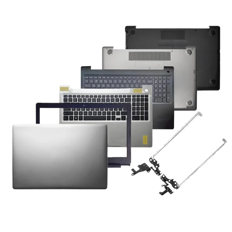 Laptop  For  Inspiron 15 5570 5575 P75F Black LCD Back Cover Front Bezel Palmrest Bottom Case hinge Keyboard shell