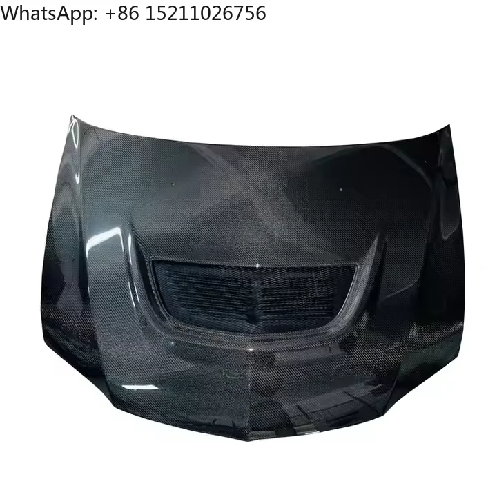 

Бленда из углеродного волокна в стиле OEM для Mitsubishi EVO 8 9, крышка двигателя, капот, высокое качество