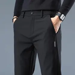 Pantalones de Golf para hombre, pantalones transpirables versátiles e informales, elásticos, de alta calidad, para primavera y otoño