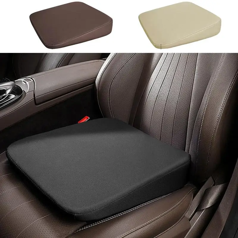 Wedge Seat Cushion Lightweight Heightening Seat Pad For Car Seat Ergonomic Sloping Seat Cushion Skin-Friendly Short People