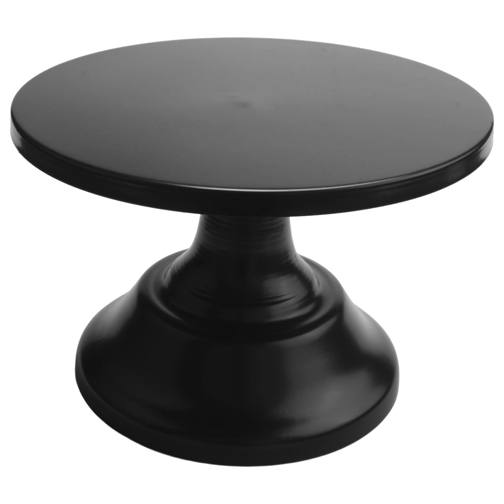 

Metal Iron Cake Stand Round Pedestal Dessert Holder Cupcake Display Rack Tray for Birthday Wedding Party (Black)